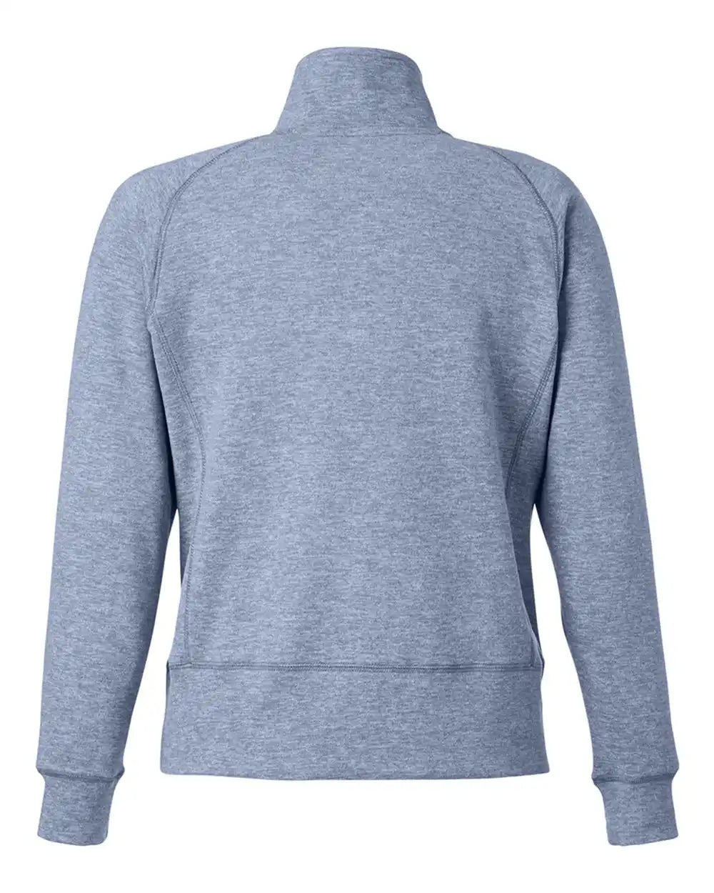 J. America 8743 Women’s Electric Fleece Quarter-zip Sweatshirt - Midnight - s