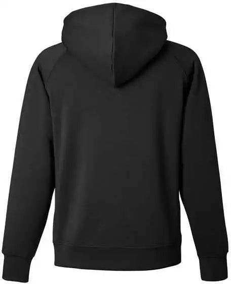 J. America 8750 Apex Fleece Hooded Sweatshirt Black