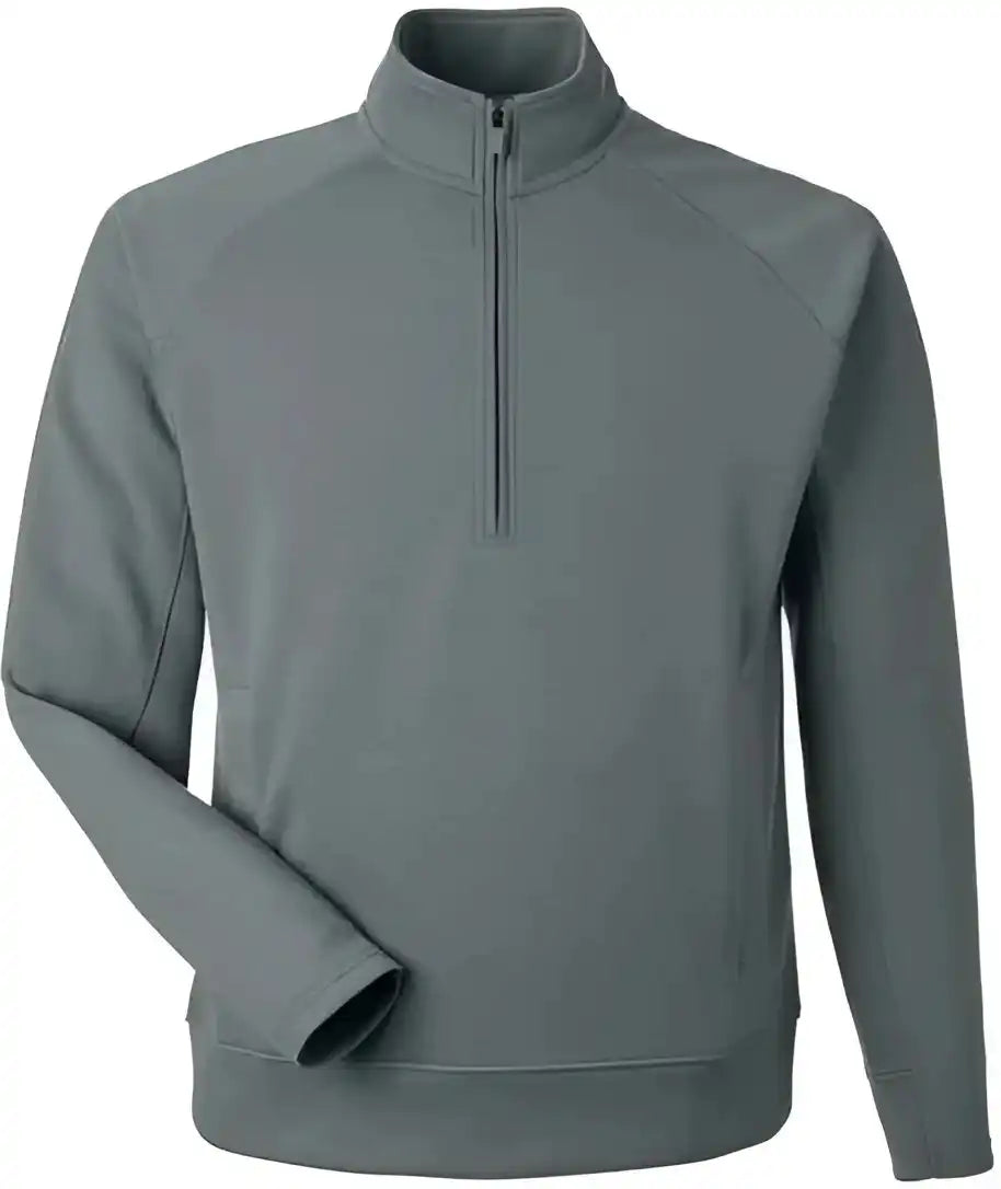 J. America 8751 Apex Fleece Quarter Zip Sweatshirt Steel