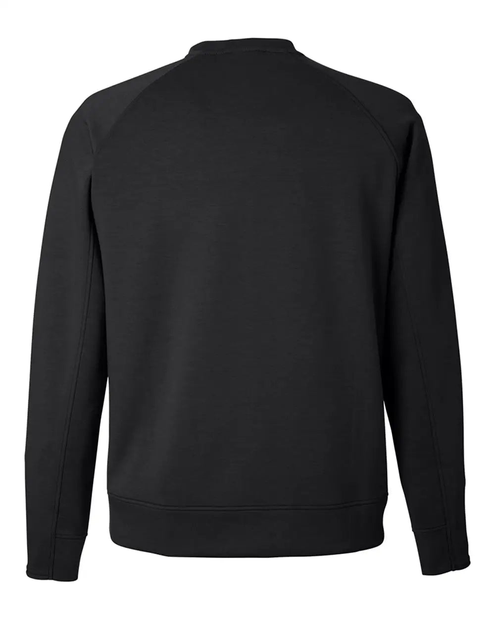 J. America 8752 Apex Fleece Crewneck Sweatshirt - Black