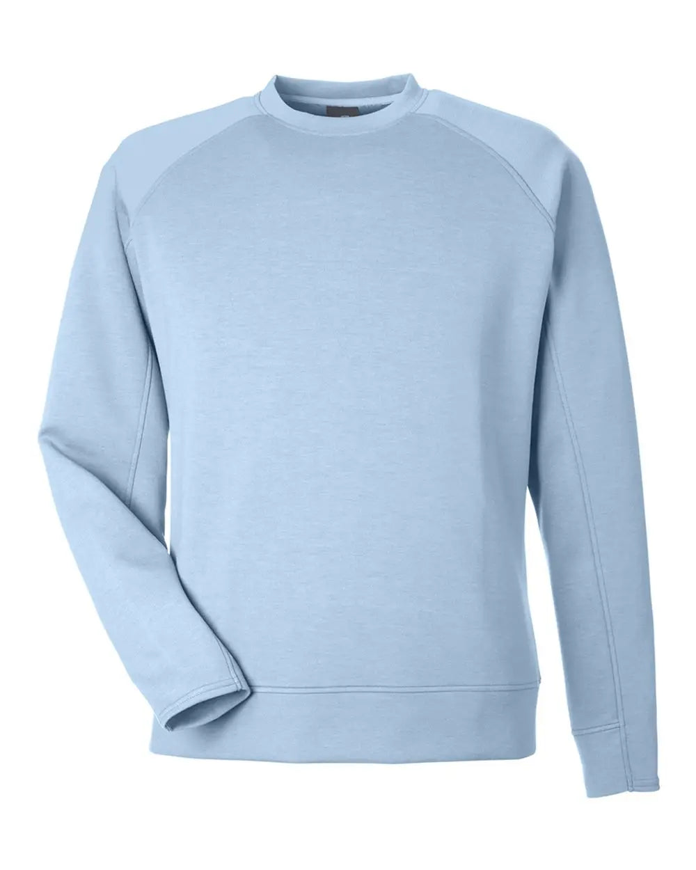 J. America 8752 Apex Fleece Crewneck Sweatshirt - Ice Blue - s