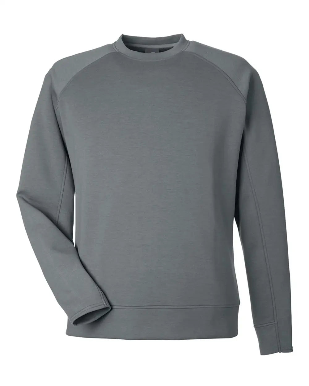 J. America 8752 Apex Fleece Crewneck Sweatshirt - Steel