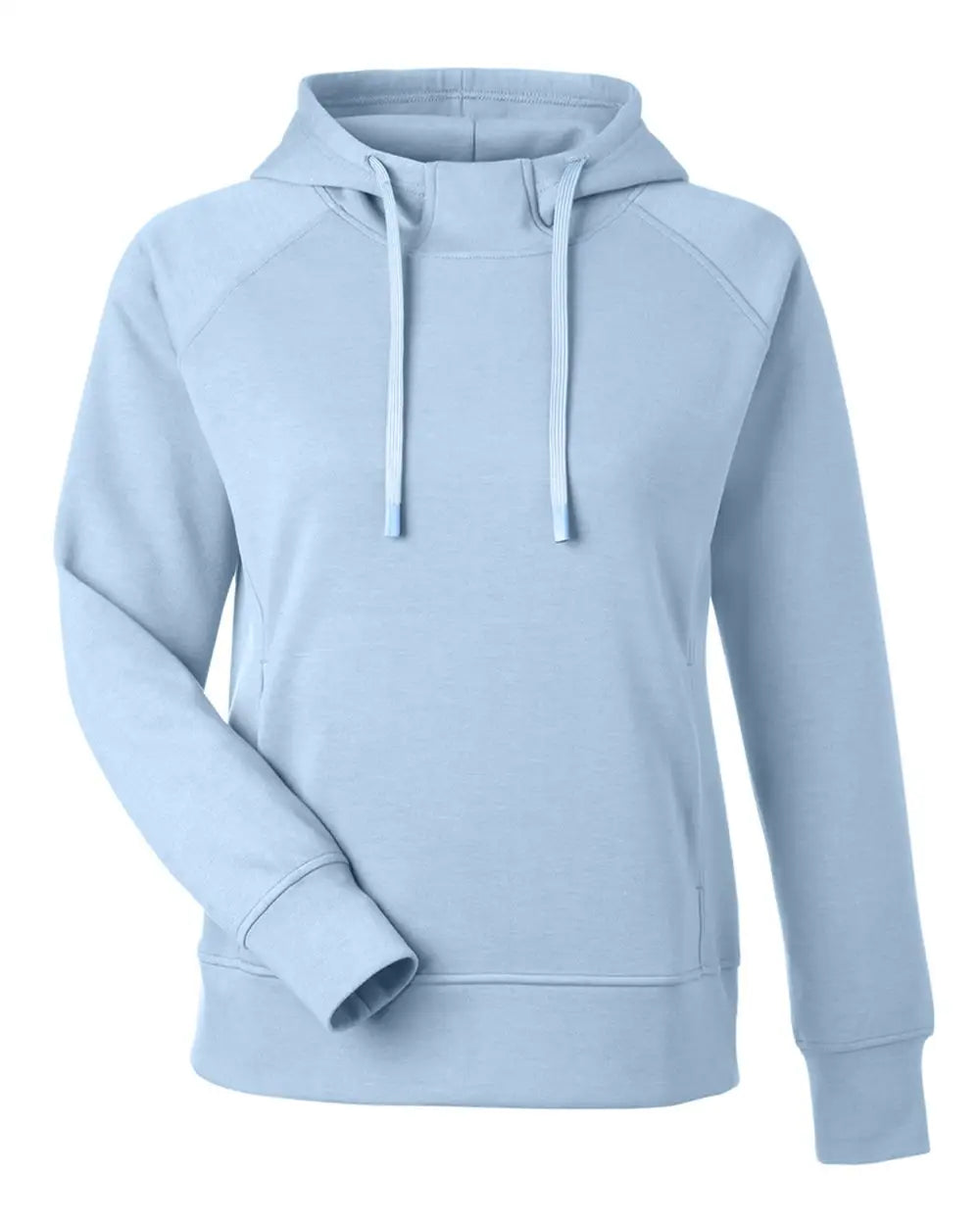J. America 8753 Women’s Apex Fleece Hooded Sweatshirt - Ice Blue