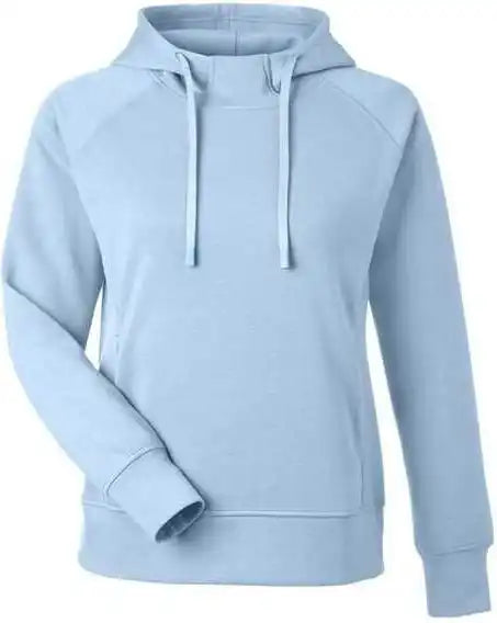 J. America 8753 Women’s Apex Fleece Hooded Sweatshirt - Ice Blue