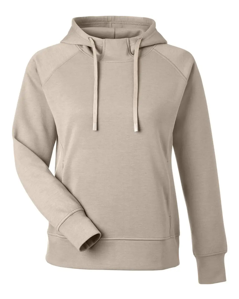 J. America 8753 Women’s Apex Fleece Hooded Sweatshirt - Mojave - Gold / s