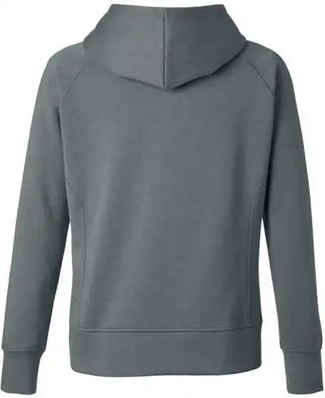 J. America 8753 Women’s Apex Fleece Hooded Sweatshirt Steel