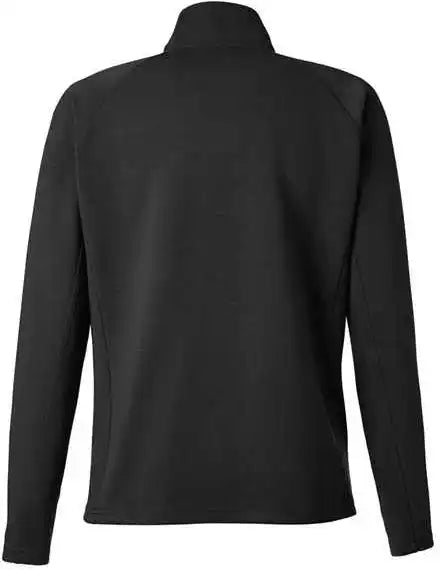 J. America 8754 Women’s Apex Fleece Quarter Zip Pullover Black
