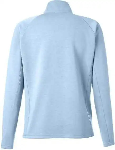 J. America 8754 Women’s Apex Fleece Quarter-zip Pullover - Ice Blue