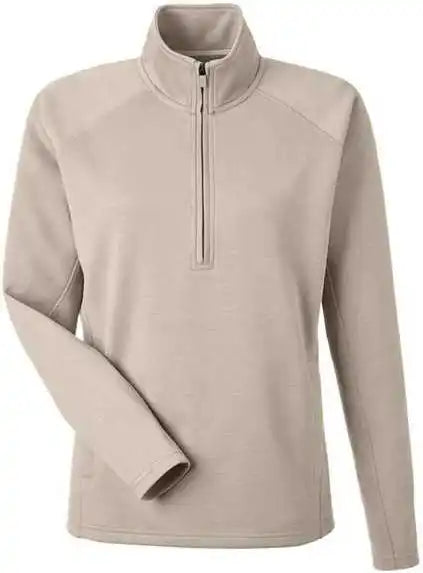 J. America 8754 Women’s Apex Fleece Quarter-zip Pullover - Mojave