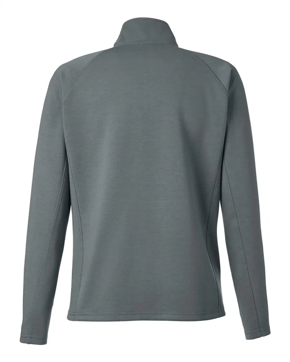 J. America 8754 Women’s Apex Fleece Quarter-zip Pullover - Steel