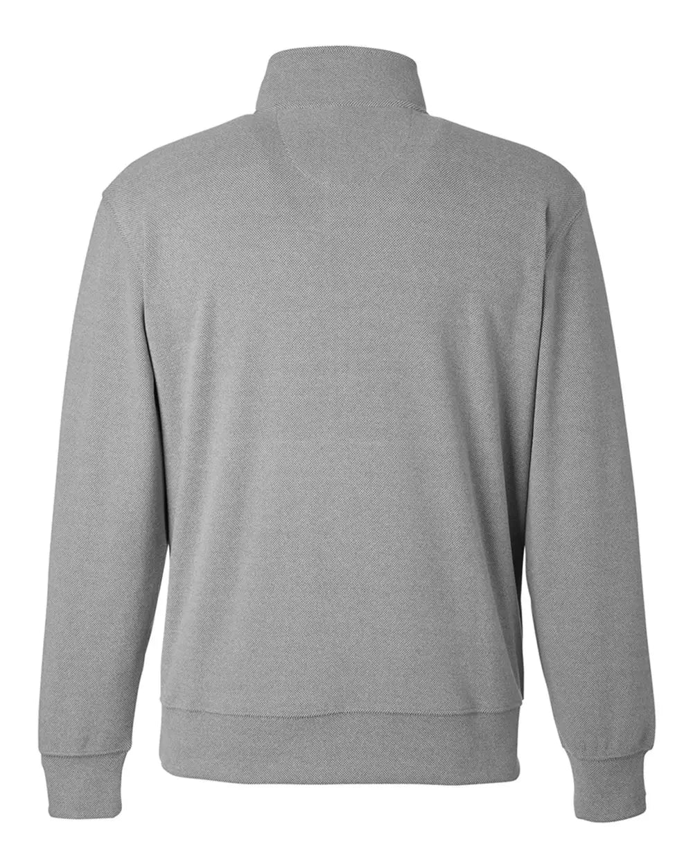 J. America 8760 Element Fleece Quarter-zip Sweatshirt - Grey