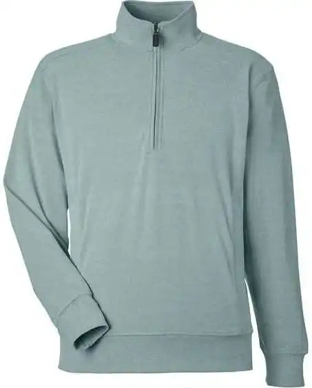 J. America 8760 Element Fleece Quarter-zip Sweatshirt - Peacock