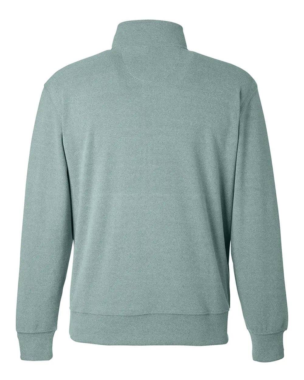 J. America 8760 Element Fleece Quarter-zip Sweatshirt - Peacock - Green / s