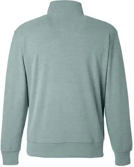 J. America 8760 Element Fleece Quarter-zip Sweatshirt - Peacock