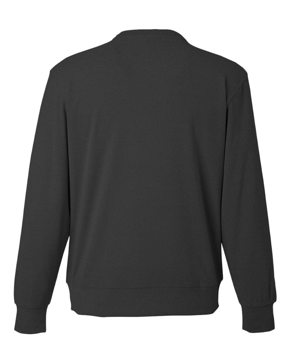 J. America 8761 Element Fleece Crewneck Sweatshirt - Black