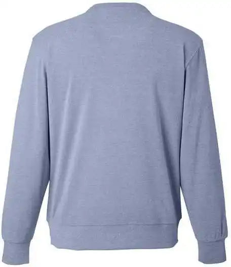 J. America 8761 Element Fleece Crewneck Sweatshirt Navy