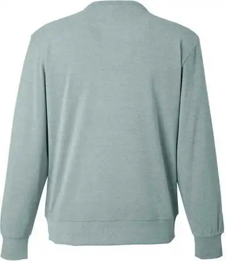 J. America 8761 Element Fleece Crewneck Sweatshirt Peacock