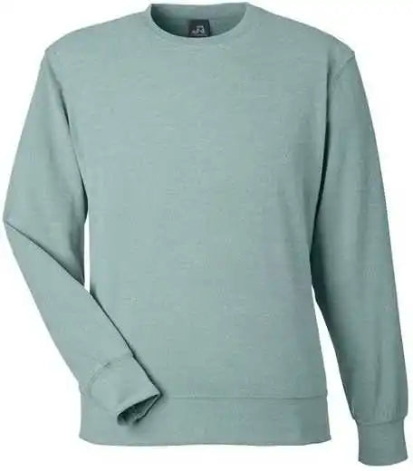 J. America 8761 Element Fleece Crewneck Sweatshirt Peacock