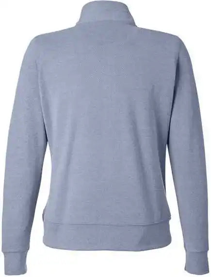 J. America 8762 Women’s Element Fleece Quarter Zip Sweatshirt Navy