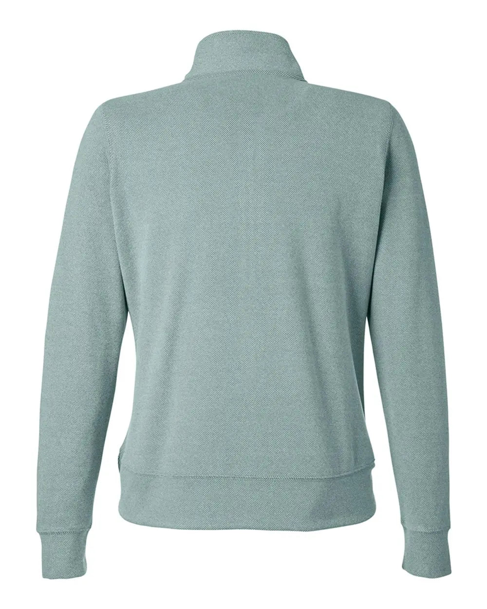 J. America 8762 Women’s Element Fleece Quarter-zip Sweatshirt - Peacock