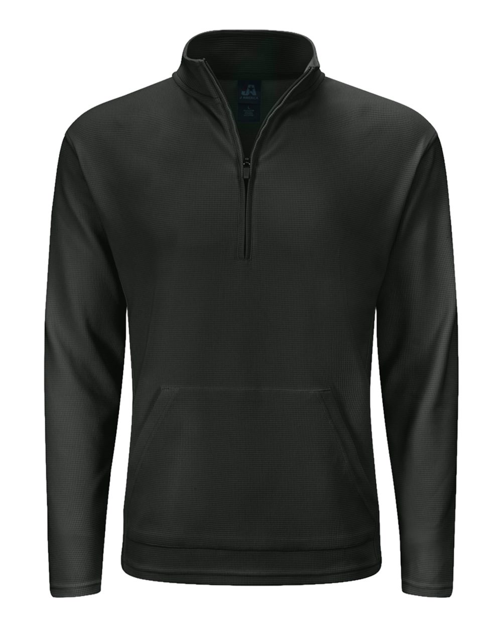 J. America 8771 Unisex Maverick Quarter-zip Pullover - Anthracite