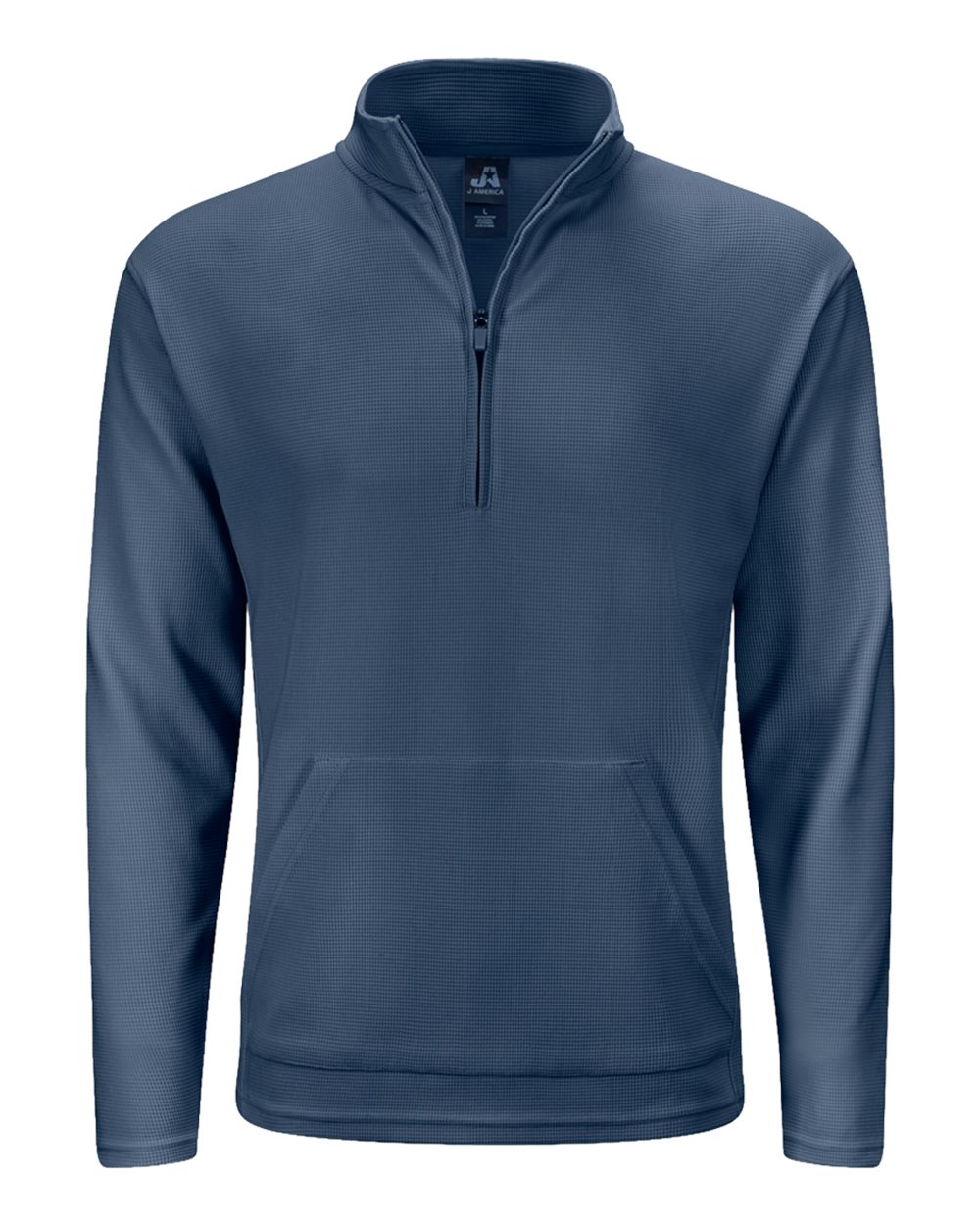 J. America 8771 Unisex Maverick Quarter-zip Pullover - Baltic