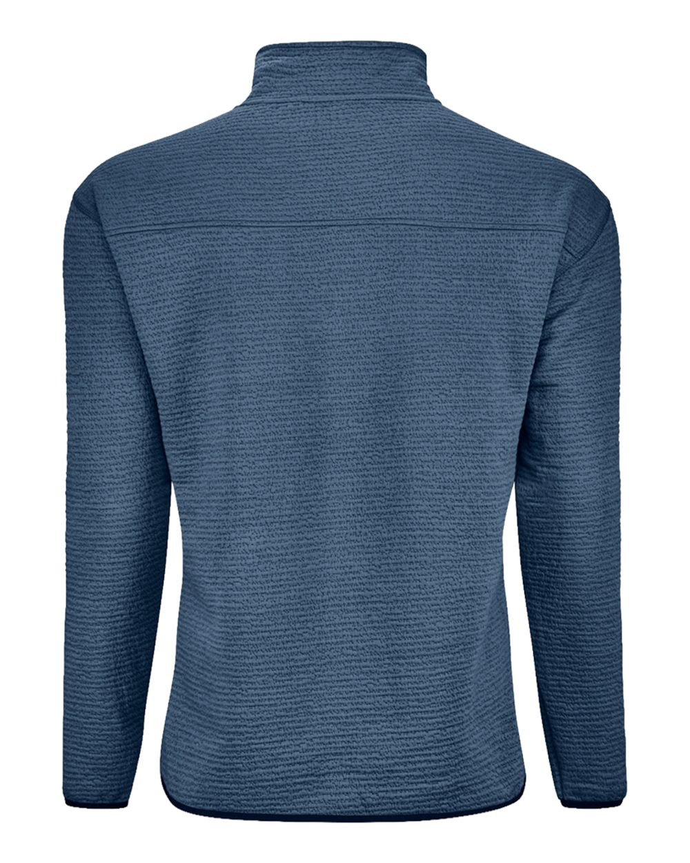 J. America 8773 Unisex Pebble Fleece Quarter-zip Pullover - Baltic
