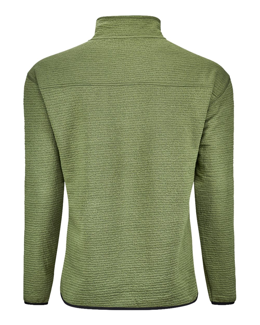 J. America 8773 Unisex Pebble Fleece Quarter-zip Pullover - Moss