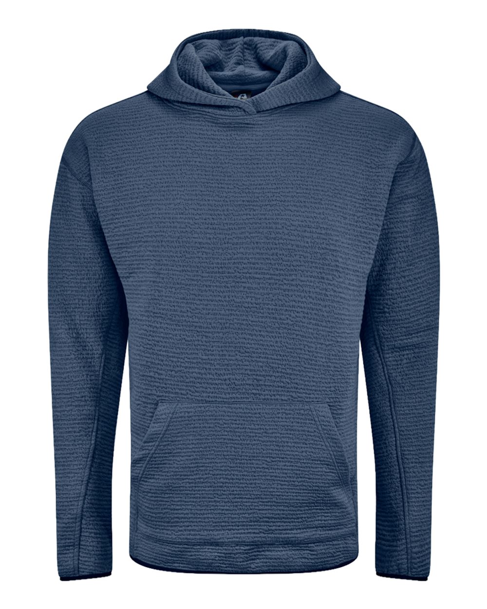 J. America 8774 Unisex Pebble Fleece Hooded Pullover - Baltic