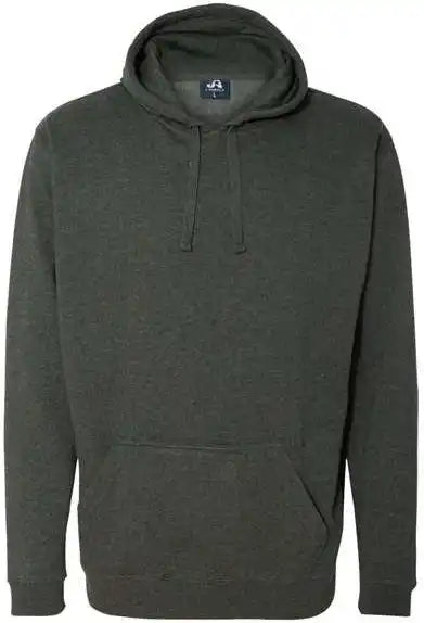 J. America 8815 Tailgate Hooded Sweatshirt Charcoal Heather
