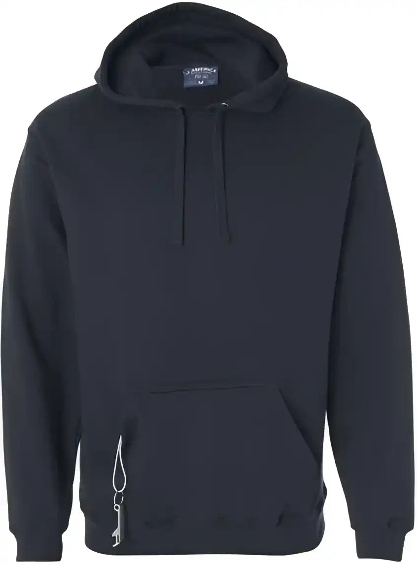 J. America 8815 Tailgate Hooded Sweatshirt Navy