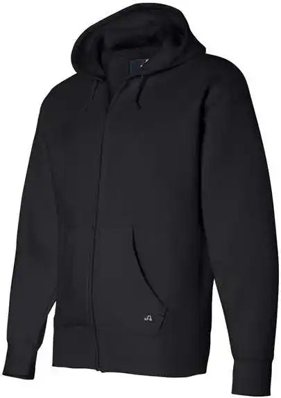 J. America 8821 Premium Full-zip Hooded Sweatshirt - Black