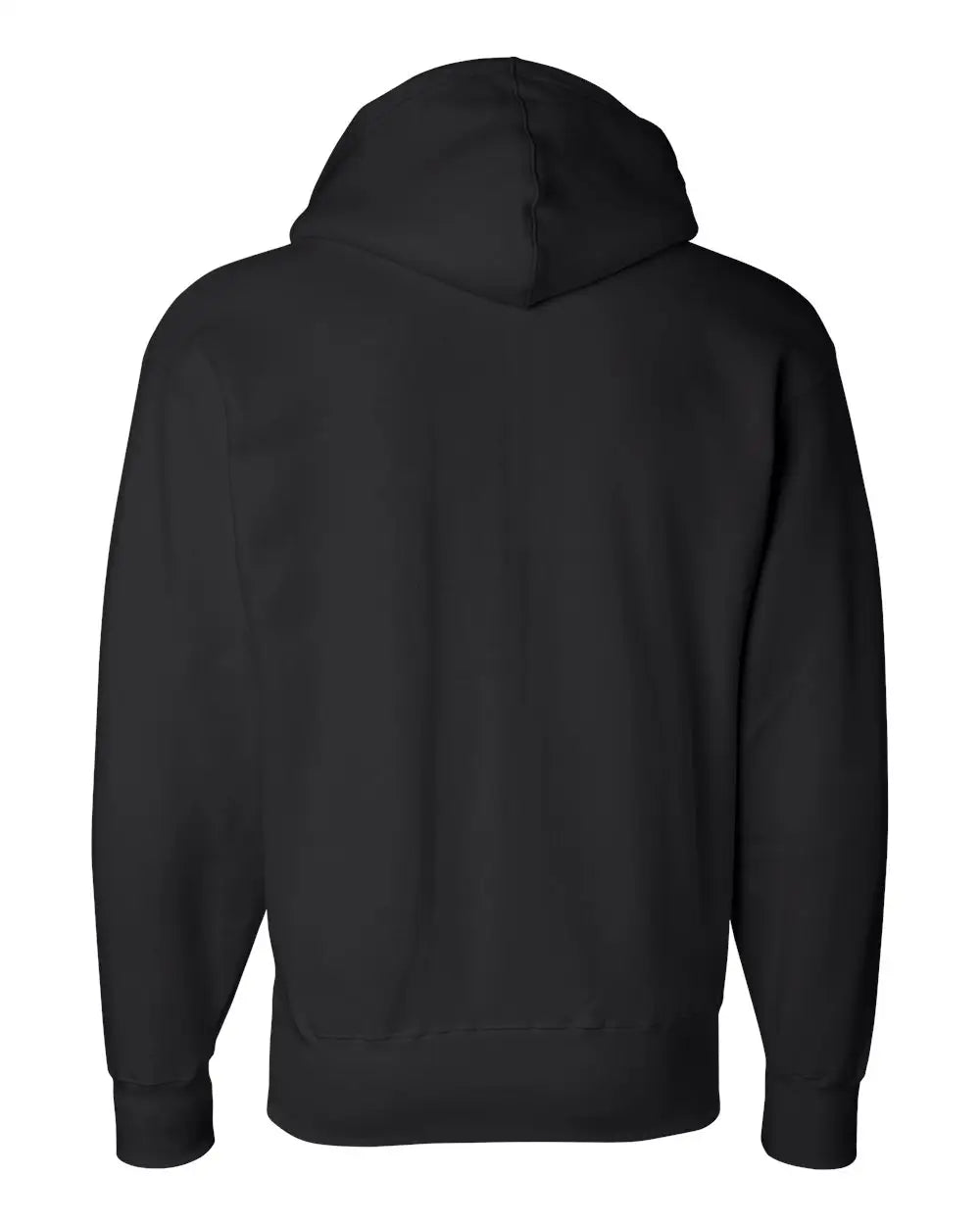 J. America 8821 Premium Full-zip Hooded Sweatshirt - Black