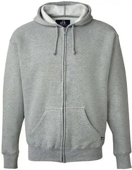 J. America 8821 Premium Full-zip Hooded Sweatshirt - Oxford