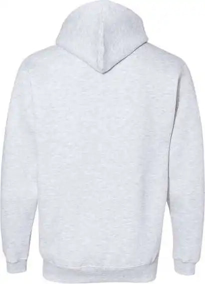 J. America 8824 Premium Hooded Sweatshirt Ash Heather