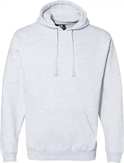 J. America 8824 Premium Hooded Sweatshirt Ash Heather