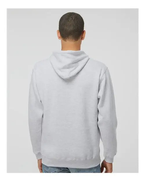 J. America 8824 Premium Hooded Sweatshirt - Ash Heather