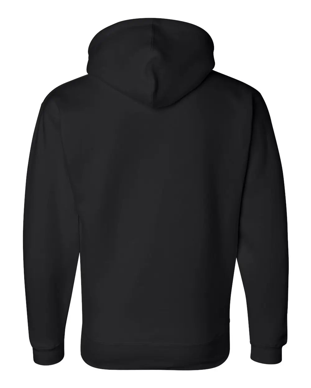 J. America 8824 Premium Hooded Sweatshirt - Black
