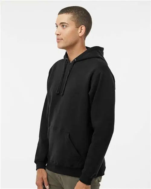 J. America 8824 Premium Hooded Sweatshirt - Black