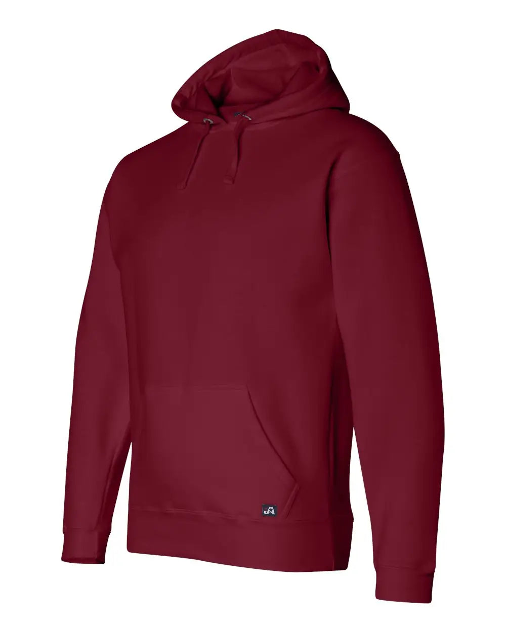 J. America 8824 Premium Hooded Sweatshirt - Cardinal - s