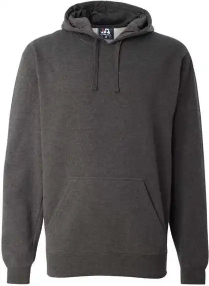 J. America 8824 Premium Hooded Sweatshirt - Charcoal Heather