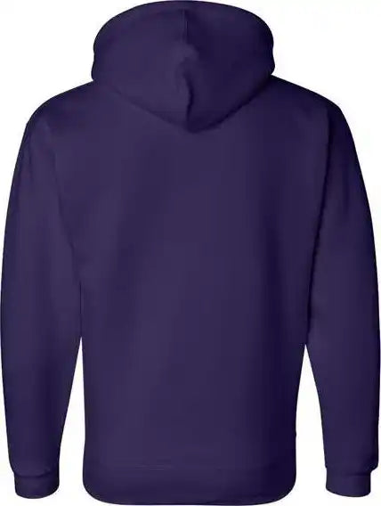 J. America 8824 Premium Hooded Sweatshirt - Purple