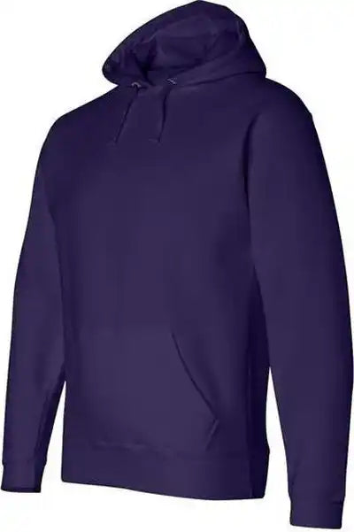 J. America 8824 Premium Hooded Sweatshirt - Purple