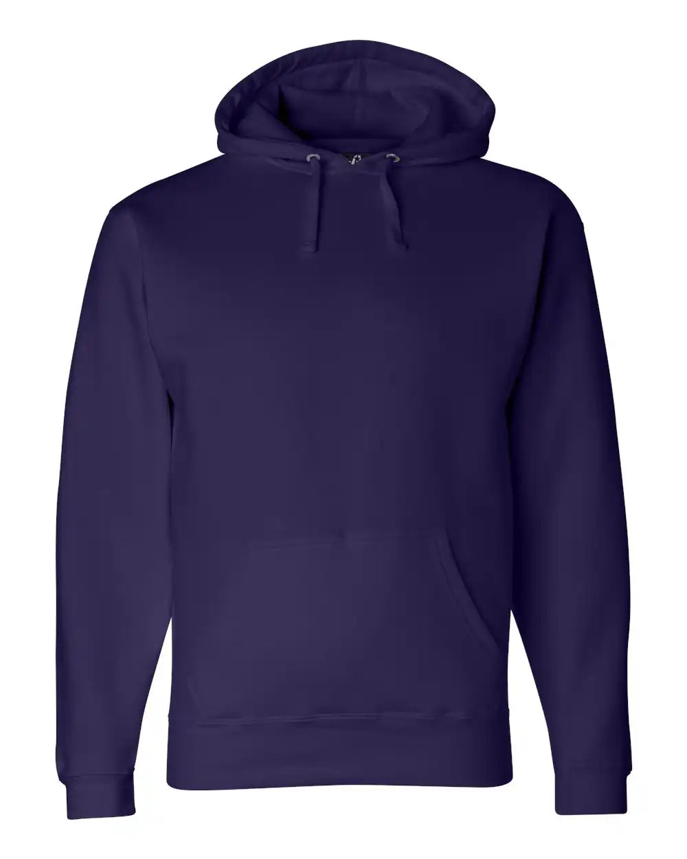J. America 8824 Premium Hooded Sweatshirt - Purple - s