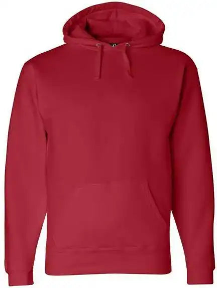 J. America 8824 Premium Hooded Sweatshirt Red