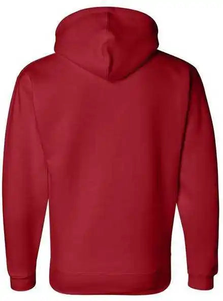 J. America 8824 Premium Hooded Sweatshirt Red
