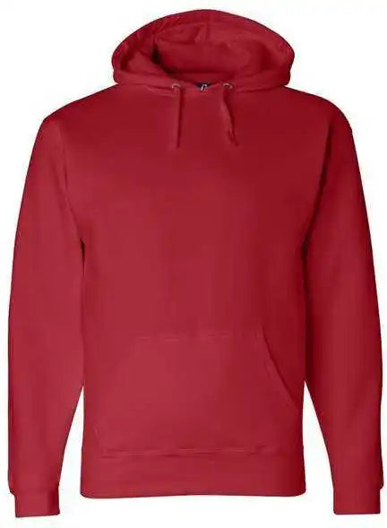 J. America 8824 Premium Hooded Sweatshirt Red