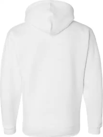J. America 8824 Premium Hooded Sweatshirt - White