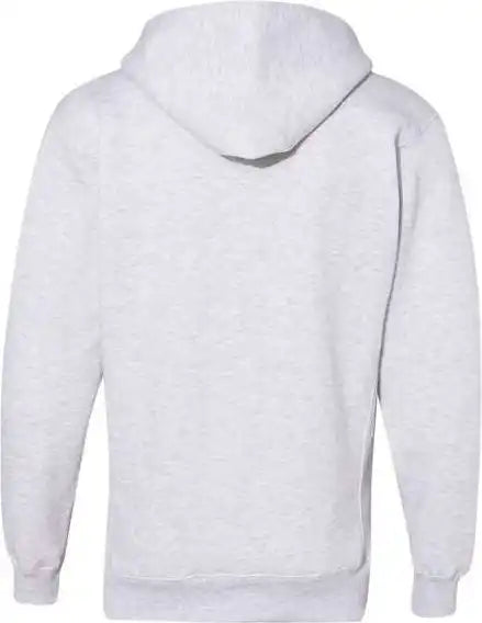 J. America 8830 Sport Lace Hooded Sweatshirt Ash Heather