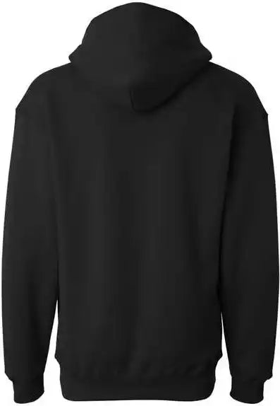 J. America 8830 Sport Lace Hooded Sweatshirt Black
